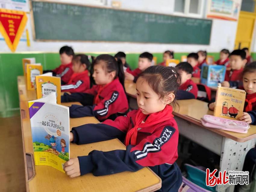 邯郸市曲周县前河东小学：每日“读书一小时”，让书香浸润校园每个角落