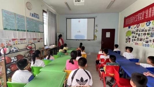 济宁市任城区南张街道雏鹰课堂开展“汉字中的象形文字”学习活动