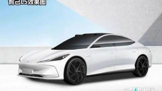 全新纯电中型轿车智己l5谍照曝光，将于2024年上市
