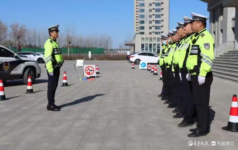 锤炼过硬本领，东阿交警持续推进实战练兵走深走实