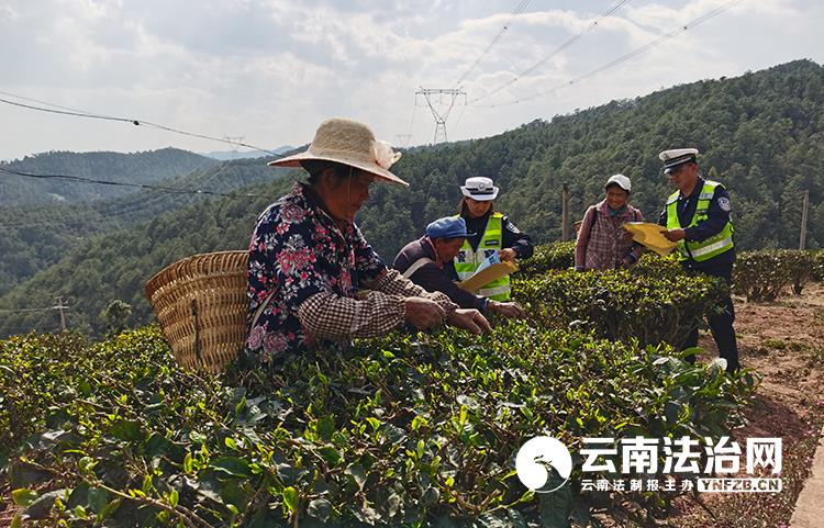 楚雄市交警护航春耕生产