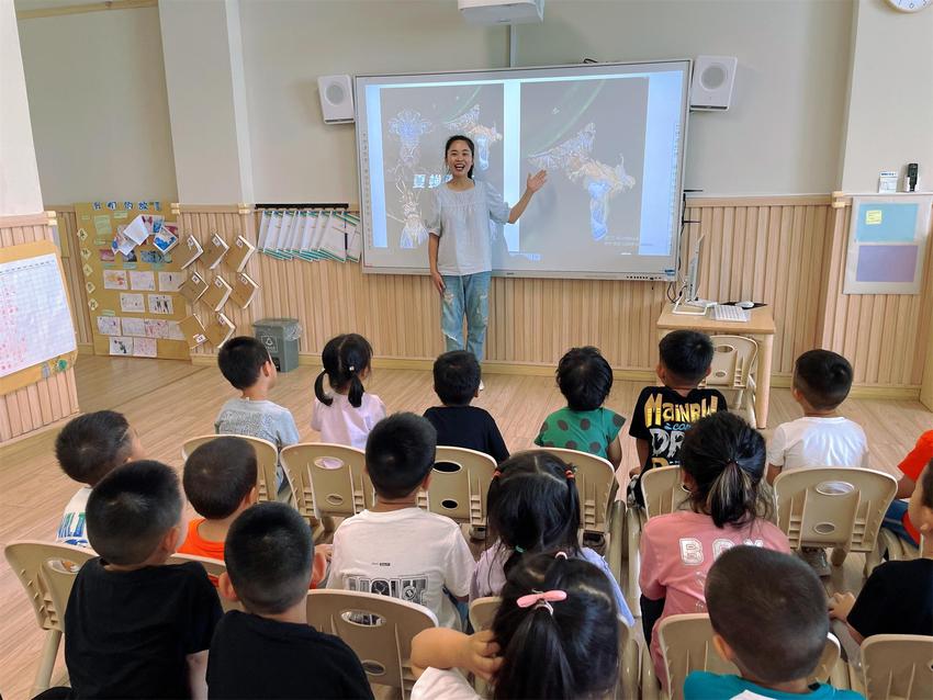 济南市历下区百合幼教集团开展夏至节气主题活动