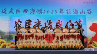 北京延庆区四海镇举办农民丰收文化节活动
