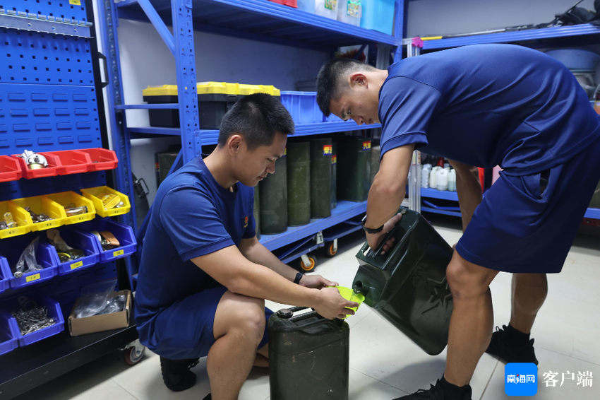 装备完善严阵以待 文昌消防全力备战台风“摩羯”