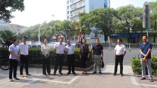 贺雪平一行在萍乡市人社局督办重点提案