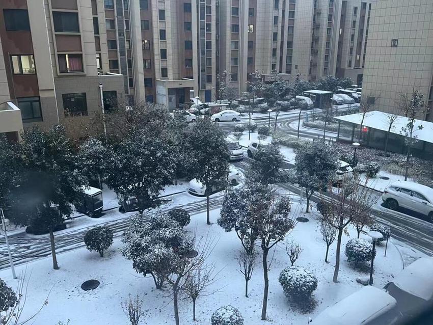 积雪深度5—10厘米，预警持续！淄博迎降雪天气