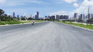 亚龙湾第二通道二期工程完成两公里路基建设