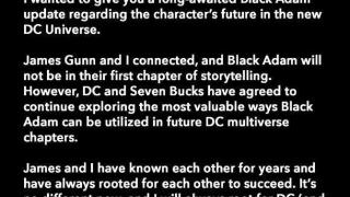 巨石强森宣布未来不会回归DC饰演黑亚当