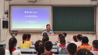 郑州市管城回族区工人第二新村小学开展“反诈宣传进校园”活动