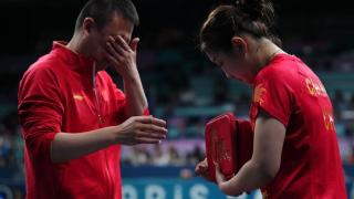 陈梦晋级奥运女乒决赛：女乒主教练马琳激动落泪