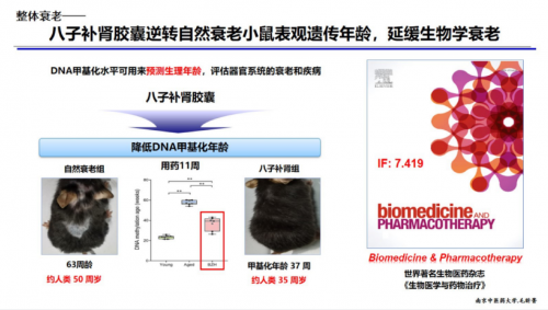 人类衰老有12大机制 目前已证实八子补肾胶囊可调节干预其中6种