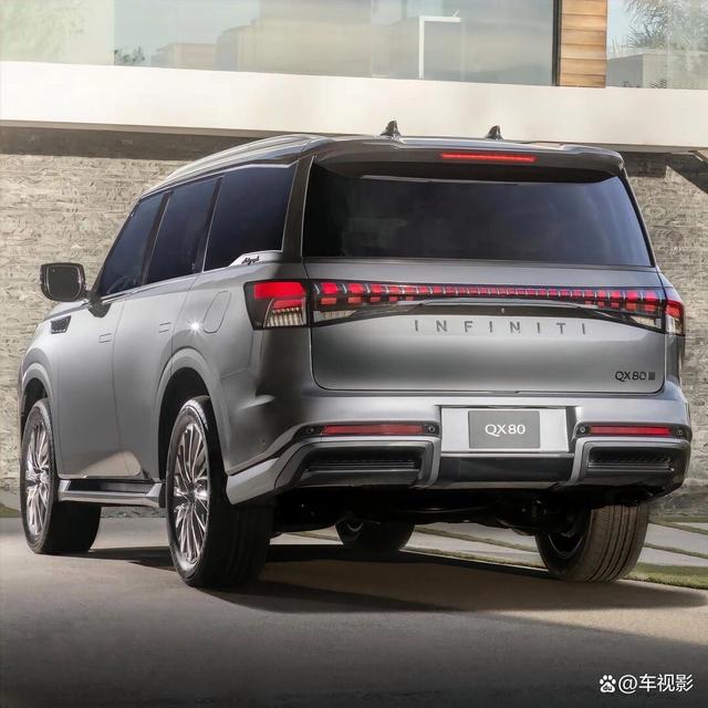 英菲尼迪QX80革新上市：双涡轮9AT