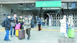 春运开启后 湘潭市交通运输客流量明显增大