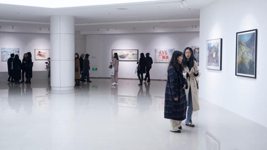 160余件作品亮相 第三届重庆市青年水彩•粉画作展开幕