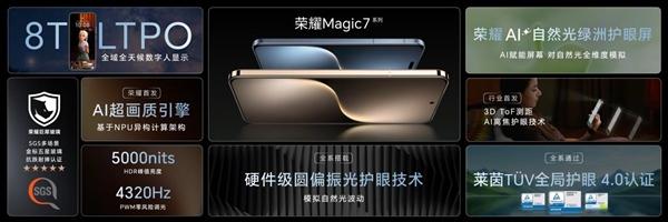 4499元起！荣耀Magic7/Magic7 Pro发布：最强AI手机 一句话全自动操作