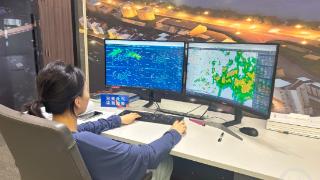 重庆今年来最强暴雨过程，雷达实时监测1公里精准预报