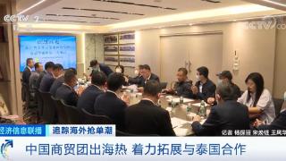 中国商贸团“出海”热 着力拓展与泰国合作