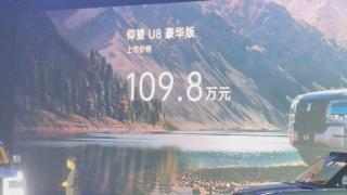 售价109.8万元，仰望U8正式上市，对标大G、卫士你会怎么选？