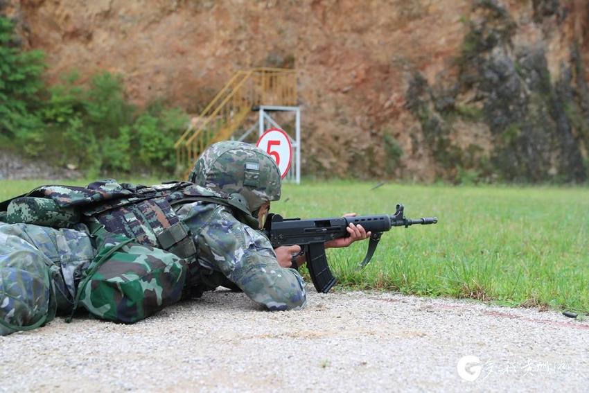 【高清组图】武警六盘水支队后勤比武竞技 保障尖兵各显“神通”