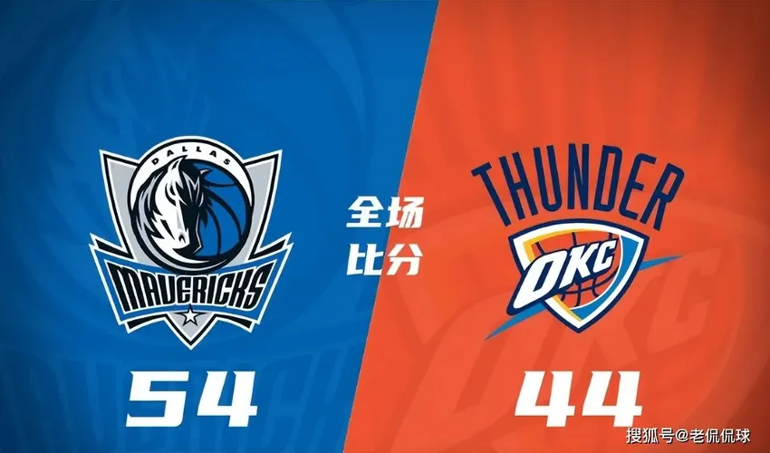 耻辱2-3！东契奇三双，亚历22中12，NBA奇迹诞生，雷霆要认清现实