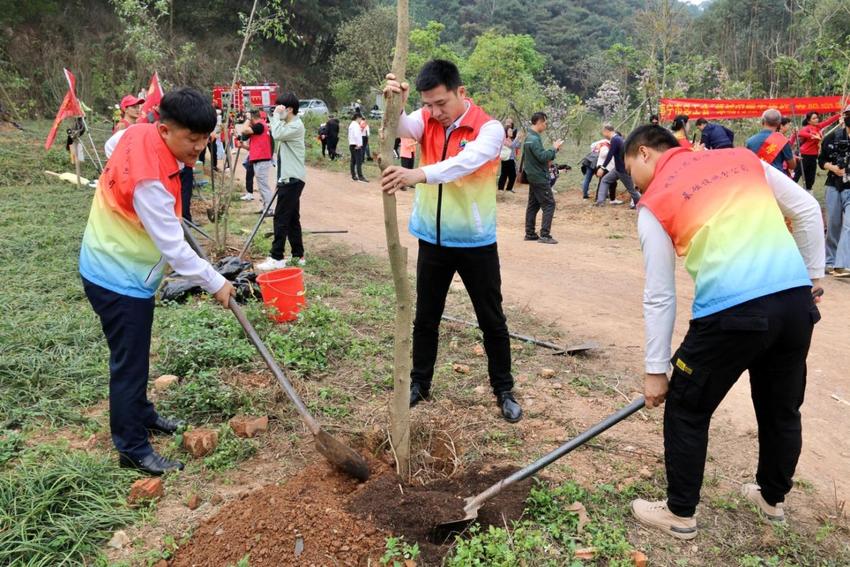 中建八局南方公司基础设施分公司开展义务植树