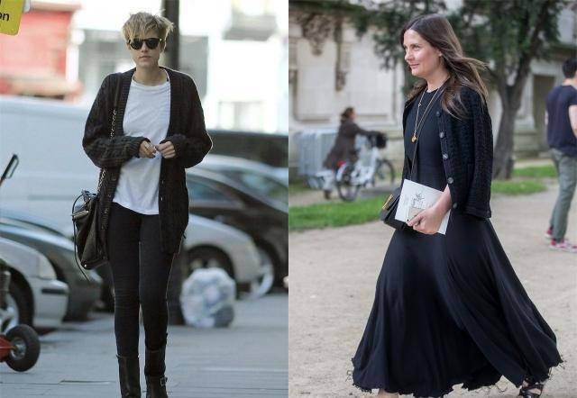 黑色开衫的穿搭技巧在日常生活中，不仅时尚而且非常百搭