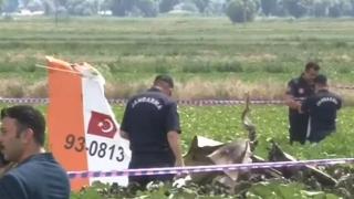 土耳其军方一训练机坠毁 救援工作已展开