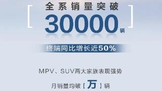 广汽传祺公布5月销量状况，全系车型销量突破3万辆