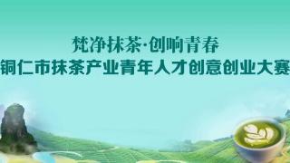 速览！ 铜仁抹茶产业青年人才创意创业大赛形象标识由您来定～