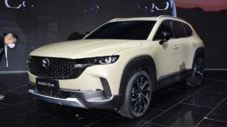 2022广州车展马自达cx-50实车亮相，延续海外版车型的设