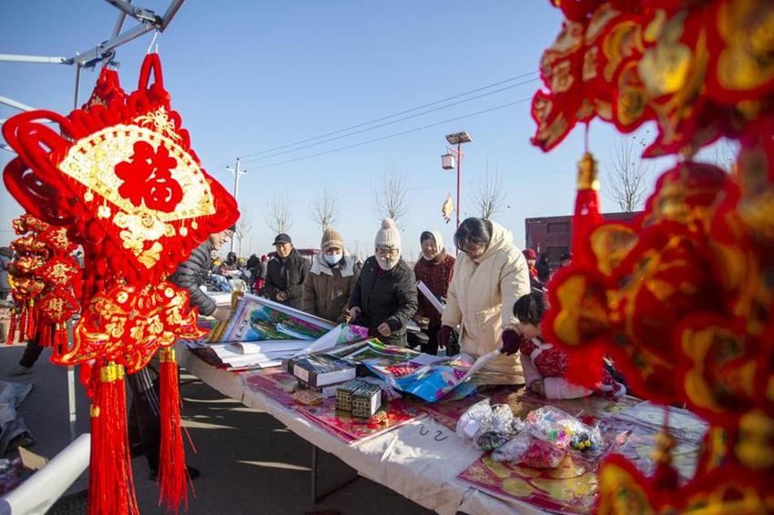 邯郸复兴区：乡村大集年味浓