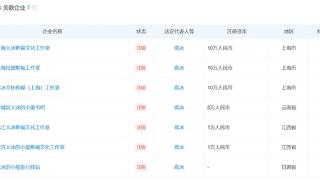 大冰已注销名下所有公司：共关联7家企业 均已注销
