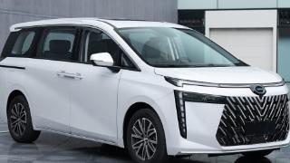 广汽传祺m7实车图曝光，新车或将定位中型mpv