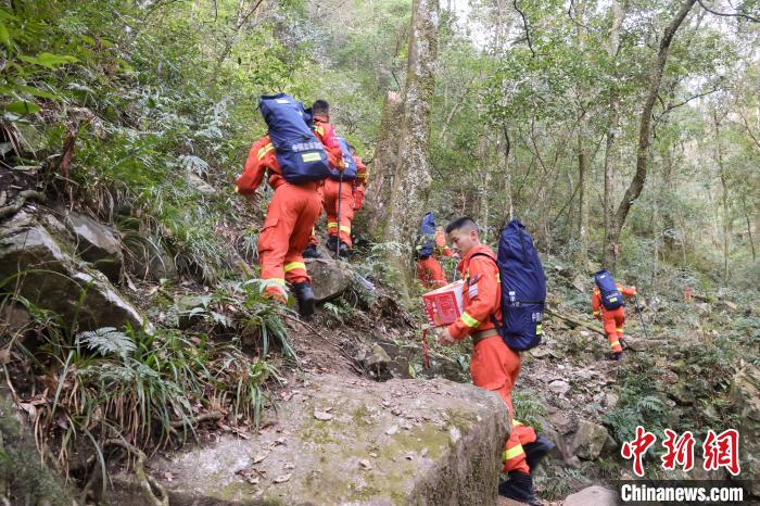 福建龙岩：护林防火 “火焰蓝”在行动