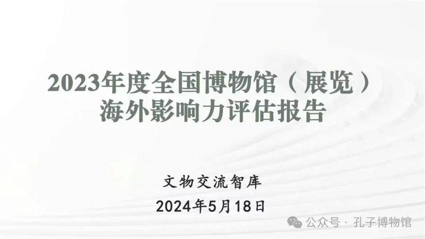 孔子博物馆荣登2023年度全国博物馆（展览）海外影响力百强榜