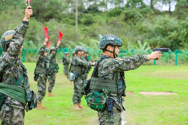 武警广西总队防城港支队举行军事体育运动会