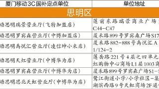 2025年3C产品购新补贴发放 厦门市民领取指南来了