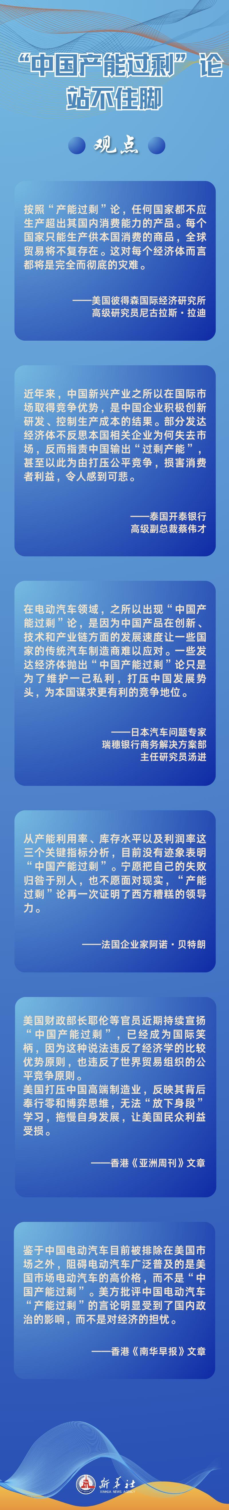 海报 | “中国产能过剩”论站不住脚