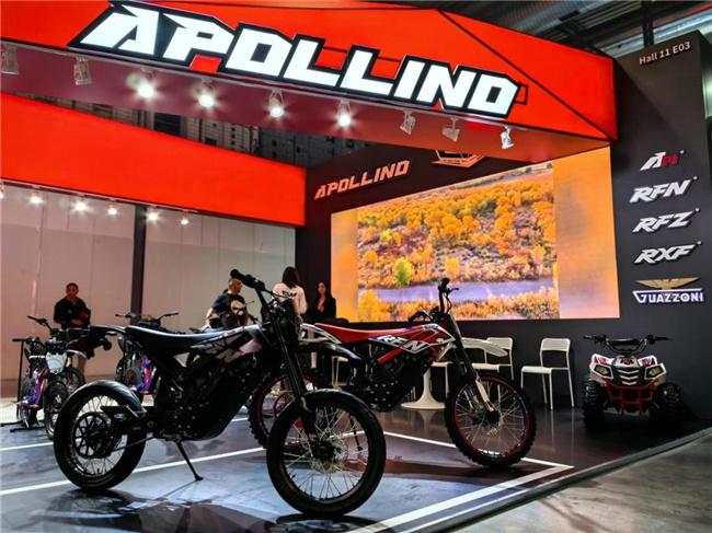 阿波罗(APOLLINO)RFN“战”家族系列亮相2024米兰EICMA,战尊引领电动越野新高度