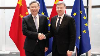 王文涛与欧盟委员会官员会谈：筹备第十次中欧经贸高层对话