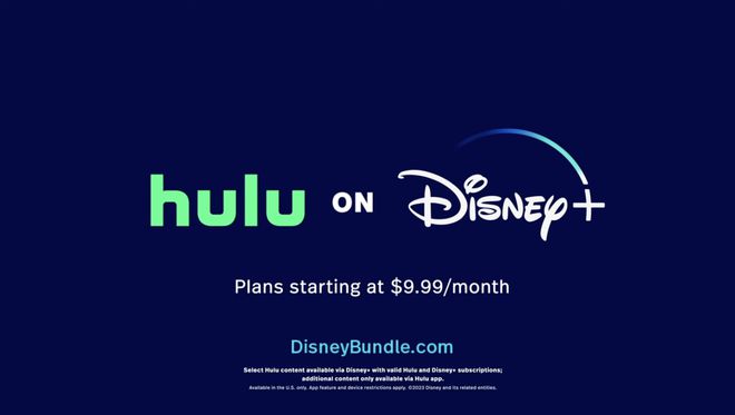 迪士尼推出huluhub流媒体应用，每月订阅费用9.99美元