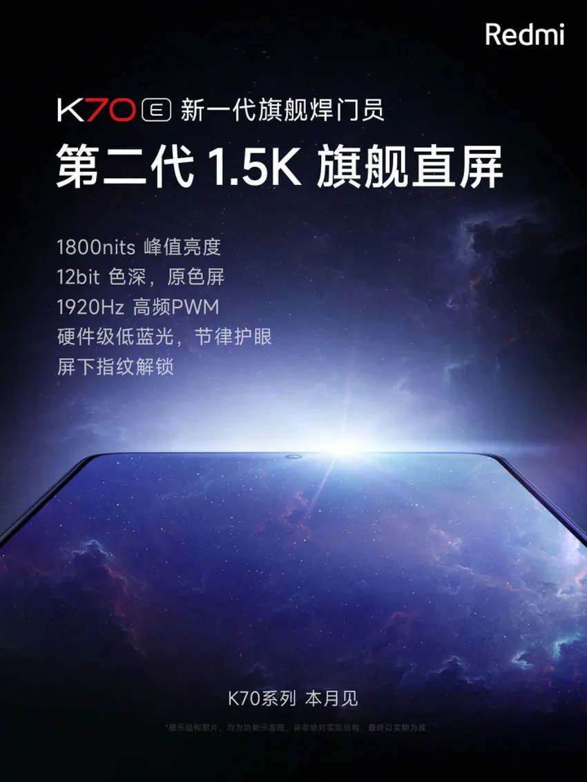 11月29日Redmi红米K70系列新品发布会前瞻，三款手机配置抢先知道