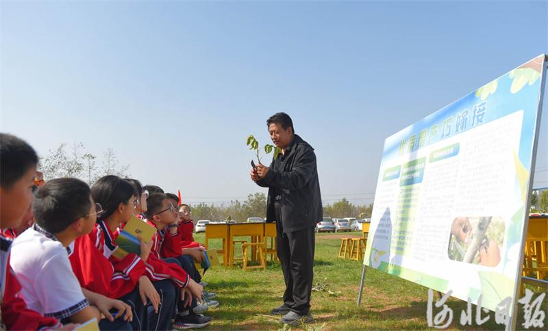 河北临城：劳动教育助力学生全面健康成长