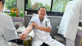 南阳医专二附院积极开展无偿献血活动