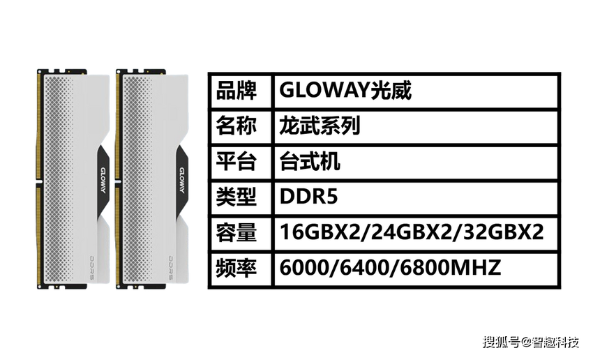 光威龙武ddr5680032gb内存条仅售699元