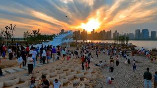 安徽蚌埠：做活“水文章” 满城“幸福味”