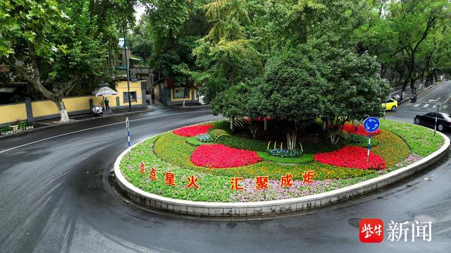 花团锦簇迎国庆 看看吧