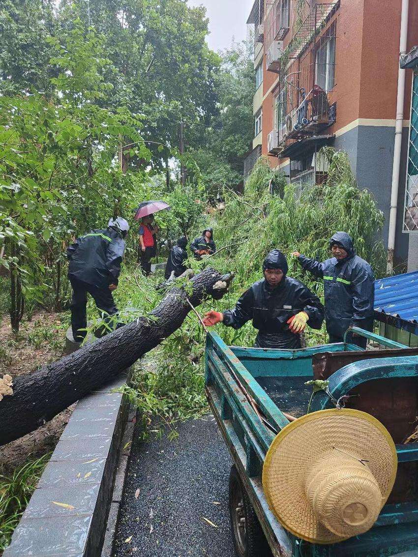 西城区房管局提级应对强降雨天气保障房屋防汛工作