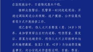 西安警方通报“4岁男童遭恶犬咬伤”：两人被刑拘，犬只尸体被查获