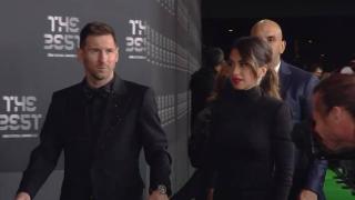 FIFA年度最佳颁奖典礼：梅西携妻子出席，姆巴佩、大罗登场